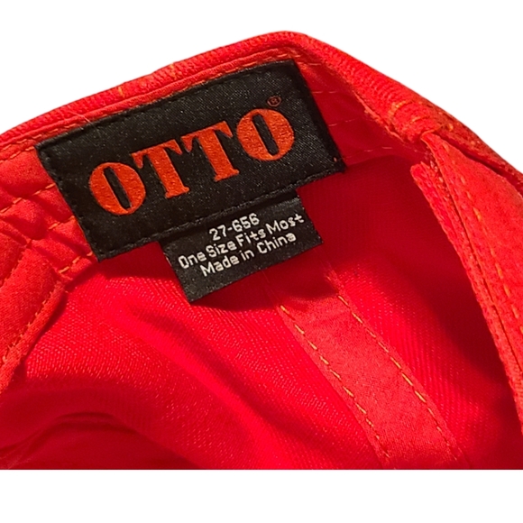 COUCHBASE BASE Adjustable Red Hat Cap Otto - Picture 4 of 5